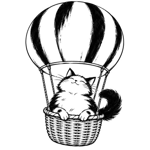 El gato Dao: dibujo de la carta DAO-005