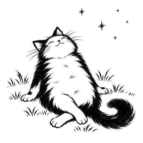 El gato Dao: dibujo de la carta DAO-044