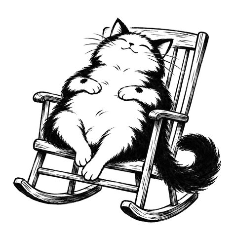 El gato Dao: dibujo de la carta DAO-054