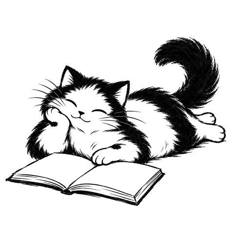 Il gatto Dao – disegno per la carta DAO-066